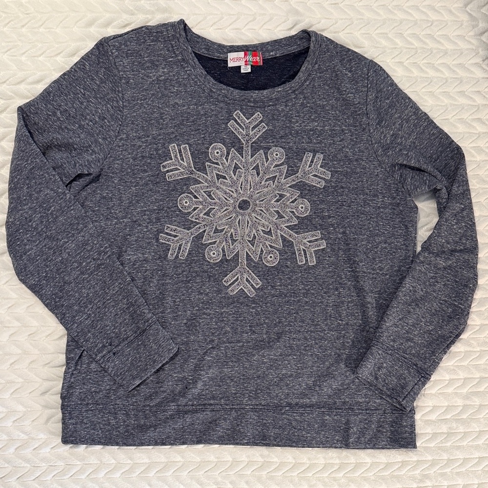Merry Wear Blue Sweater